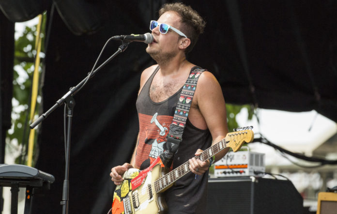 Jeff Rosenstock performing on tour
